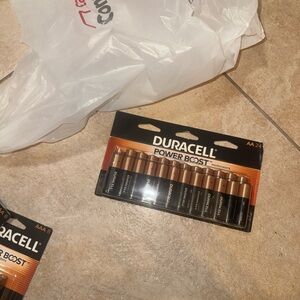 Duracell® Coppertop Alkaline AA Batteries, Pack Of 24 Batteries
